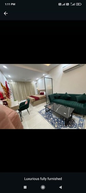 Bedroom in 1 BHK Builder Floor at Birla Arika, Sector 31 – for Rent