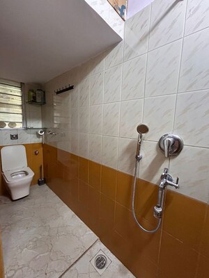 Bathroom in 1 BHK Apartment at Bandra West – for Rent