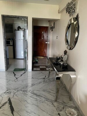 Living Room in 3 BHK Apartment at Swastik Solitaire, Chembur – for Rent