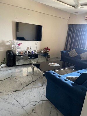 Living Room in 3 BHK Apartment at Swastik Solitaire, Chembur – for Rent