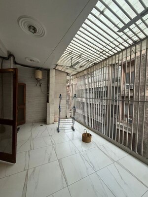 Balcony in 1 BHK Builder Floor at Saket – for Rent