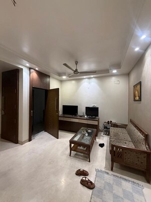 Living Room in 1 BHK Builder Floor at Saket – for Rent