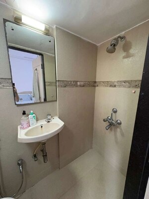 Bathroom in 2 BHK Apartment at Khar West – for Rent