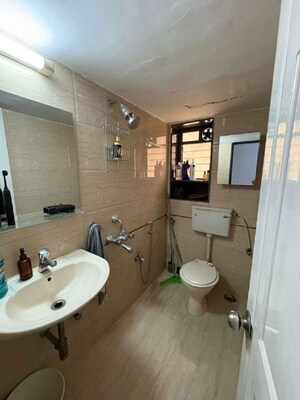 Bathroom in 2 BHK Apartment at Khar West – for Rent