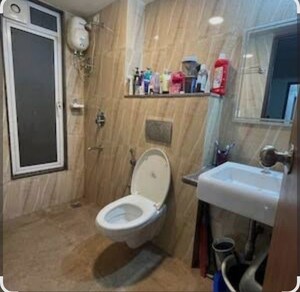 Bathroom in 1 BHK Apartment at Lodha Amara, Kolshet Road – for Sale