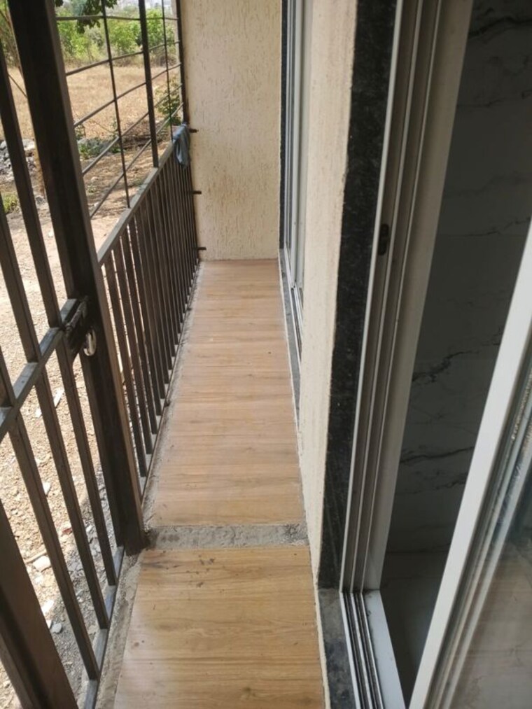 Balcony, pisarve 1 Bedroom 626 Sq.Ft. Apartment In Pisarve Navi Mumbai 10314902