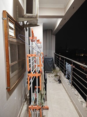 Balcony in 2 BHK Apartment at Anee Shakti Apartment, Chinhat – for Sale