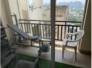 Gym in 4 BHK Apartment at Jalvayu Height, Phi Iii Greater Noida – for Rent