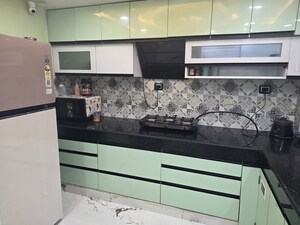 Kitchen in 3 BHK Apartment at Mahuabagh – for Sale