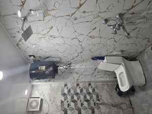Bathroom in 3 BHK Apartment at Mahuabagh – for Sale