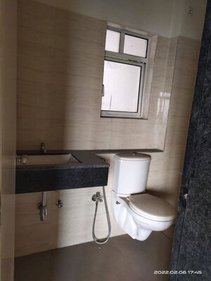 Bathroom in 2 BHK Apartment at Indiabulls Greens, New Panvel – for Rent
