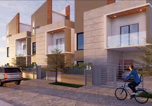 3 BHK Villa – Exterior View View at Atala - for Sale