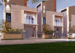 3 BHK Villa – Exterior View View at Atala - for Sale