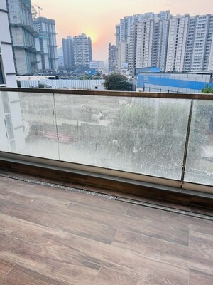 Balcony in 3 BHK Apartment at Bhandari 7 Plumeria Drive, Tathawade – for Sale