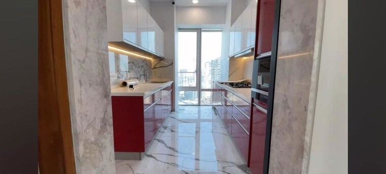 Kitchen, indiabulls-blu 4 Bedroom 3000 Sq.Ft. Apartment In Worli Mumbai 10338447