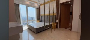 Living Room in 4 BHK Apartment at Indiabulls Blu, Worli – for Rent