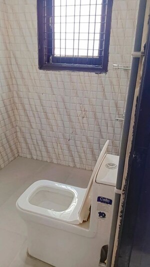 Bathroom in 1 BHK Builder Floor at Sushant Lok I – for Rent