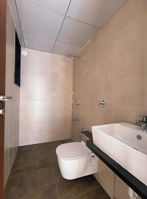 Bathroom in 3 BHK Apartment at Vilas Javdekar Yashwin Enchante, Kharadi – for Rent