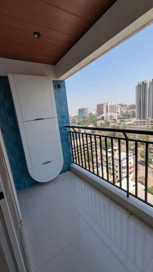 Balcony in 3 BHK Apartment at Wakadkar Wasti – for Rent