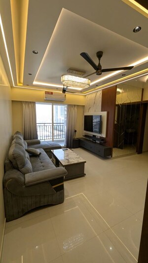 Living Room in 3 BHK Apartment at Wakadkar Wasti – for Rent