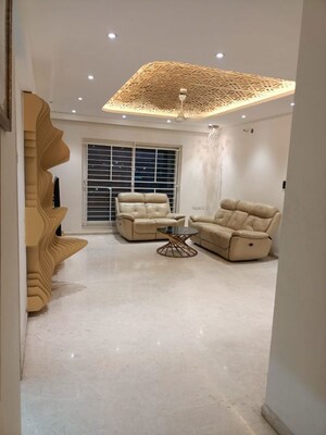 Living Room in 5 BHK Villa at Bhugaon – for Sale