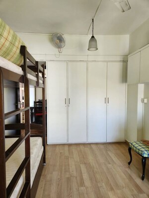 Staircase in 2 BHK Apartment at Prabhadevi – for Rent