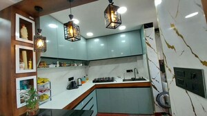 Kitchen in 3 BHK Builder Floor at Banaswadi – for Rent
