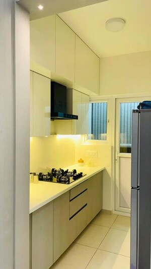 Kitchen in 2 BHK Apartment at Provident Neora, Thanisandra Main Road – for Rent