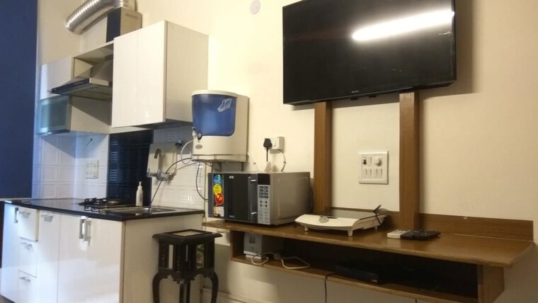 Kitchen, greater kailash 1 Bedroom 700 Sq.Ft. Builder Floor In Greater Kailash Delhi 10338474