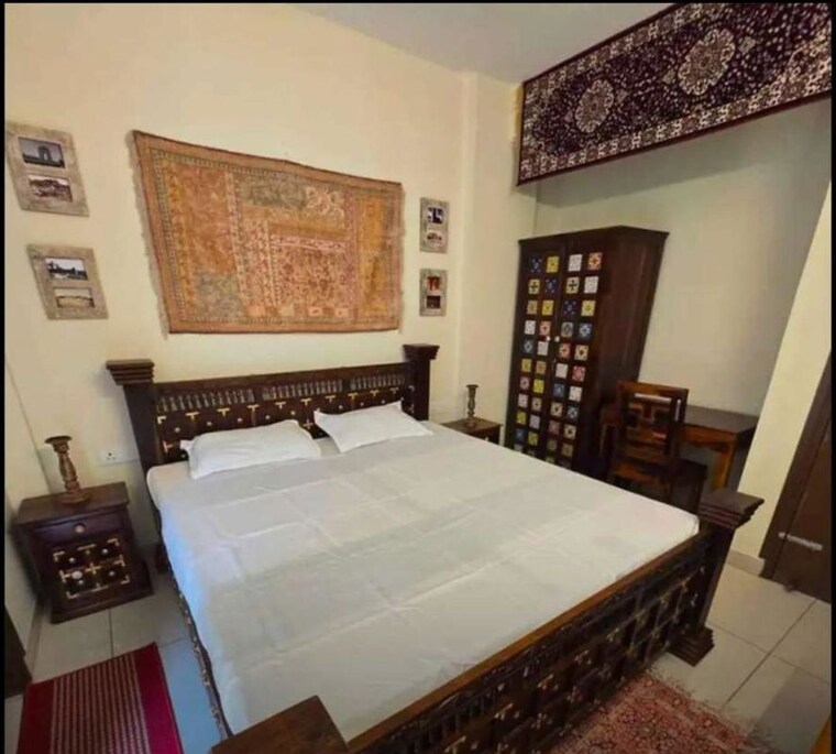Bedroom, singla-south-city 2 Bedroom 1100 Sq.Ft. Apartment In Lohgarh Zirakpur 10338548