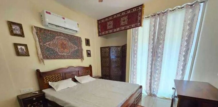 Bedroom, singla-south-city 2 Bedroom 1100 Sq.Ft. Apartment In Lohgarh Zirakpur 10338548