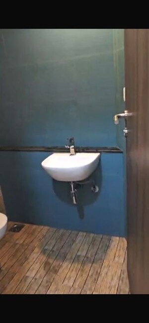 Bathroom in 1 BHK Apartment at Lodha Crown Quality Homes, Majiwada – for Rent