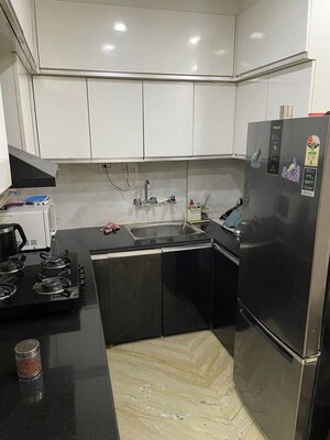Kitchen in 2 BHK Builder Floor at Rajouri Garden – for Rent