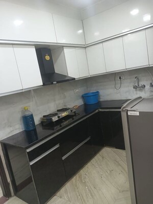 Kitchen in 2 BHK Builder Floor at Rajouri Garden – for Rent