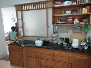 Kitchen in 3 BHK Apartment at Kowdiar – for Sale