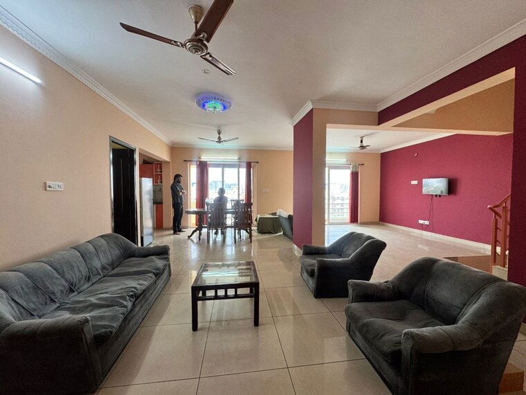 Living Room, sterling-villa-grande 3 Bedroom 2800 Sq.Ft. Villa In Whitefield Bangalore 10338568