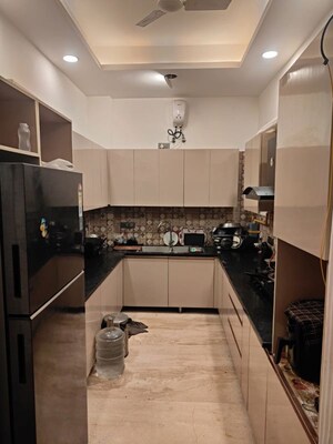 Kitchen in 3 BHK Builder Floor at Malviya Nagar – for Sale