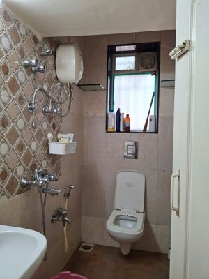 Bathroom in 2 BHK Apartment at Bandra West – for Rent