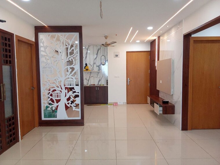 Living Room, indis-viva-city 3 Bedroom 1921 Sq.Ft. Apartment In Kondapur Hyderabad 10338631