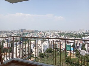 Balcony in 3 BHK Apartment at INDIS Viva City, Kondapur – for Rent