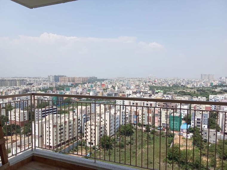 Balcony, indis-viva-city 3 Bedroom 1921 Sq.Ft. Apartment In Kondapur Hyderabad 10338631