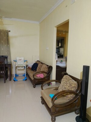 Living Room in 2 BHK Apartment at Naiknavare Mystique Mood, Viman Nagar – for Rent