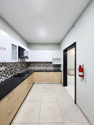 Kitchen in 3 BHK Apartment at Prestige Lakeside Habitat, Varthur – for Rent