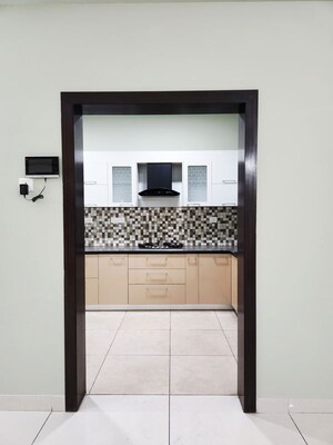 Kitchen in 3 BHK Apartment at Prestige Lakeside Habitat, Varthur – for Rent