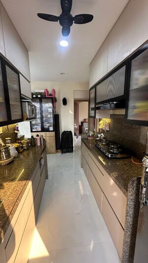 Kitchen in 3 BHK Apartment at Next Space Aureate, Borivali West – for Sale