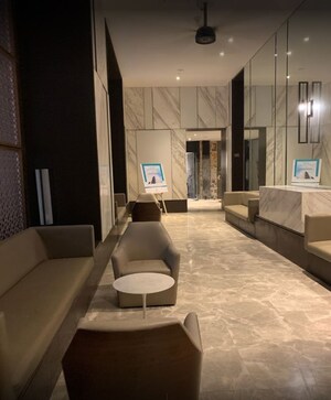 Building Lobby in 3 BHK Apartment at Lodha Elisium, Wadala – for Sale