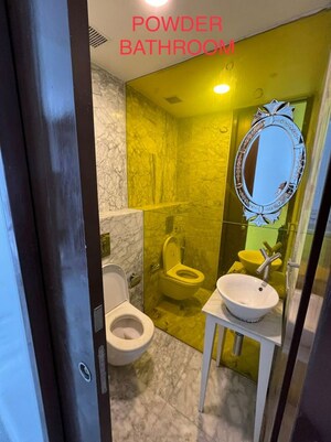 Bathroom in 3 BHK Apartment at Lodha Elisium, Wadala – for Sale