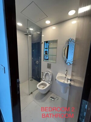 Bathroom in 3 BHK Apartment at Lodha Elisium, Wadala – for Sale