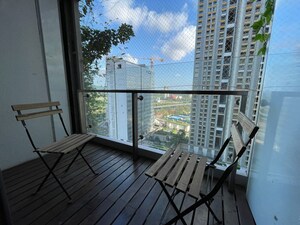 Balcony in 3 BHK Apartment at Lodha Elisium, Wadala – for Sale