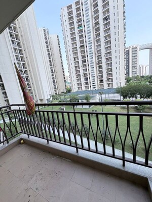 Balcony in 3 BHK Apartment at Shalimar Oneworld Vista, Gomti Nagar – for Rent